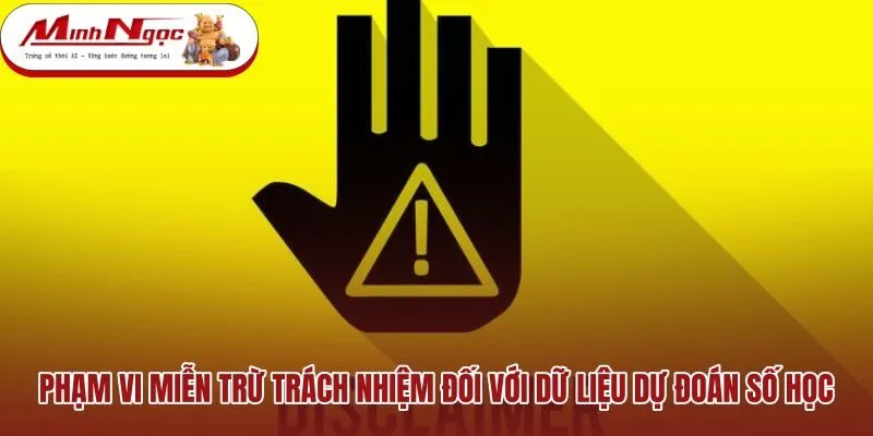Miễn trừ trách nhiệm với mô hình dự đoán số học